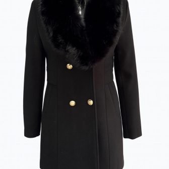 Palton scurt blana detasabila